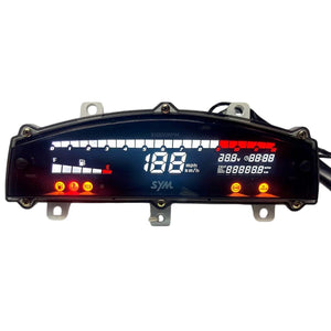 Motorcycle instrument panel